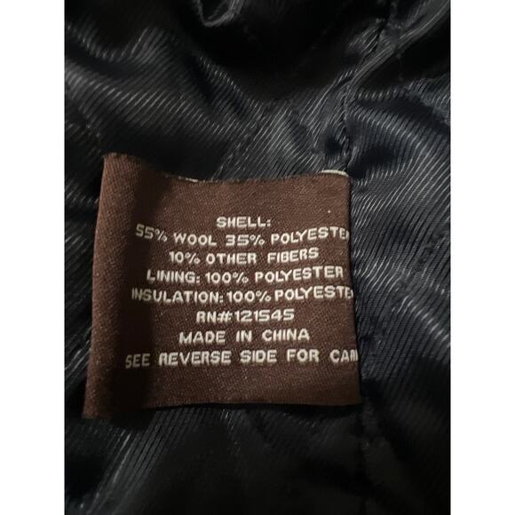 Men’s Michael Kors Wool Blend Utility Cargo Military Coat Jacket Gray Size M - Picture 8 of 10